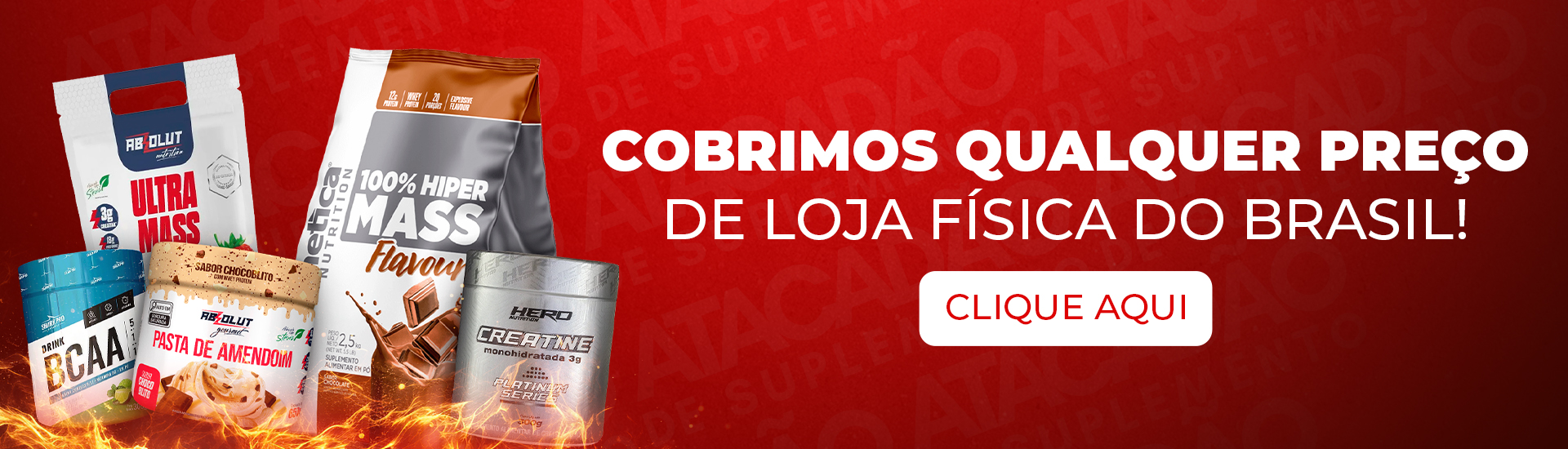 Cobrimos qualquer Preço